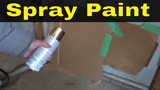 How To Spray Paint ProperlyFull Tutorial [upl. by Meit]