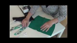 tutorial 10 rits in broek met los splitbeleg evt van voering [upl. by Noel]