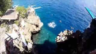 Boracay JUN 2014 by GoPro HERO3 Black cliff jump snorkeling zipline sun sailing [upl. by Liv]