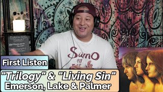 Emerson Lake amp Palmer Trilogy amp Living Sin First Listen [upl. by Euhc]