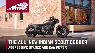 Scout Bobber  The AllNew Indian Scout [upl. by Ylhsa129]