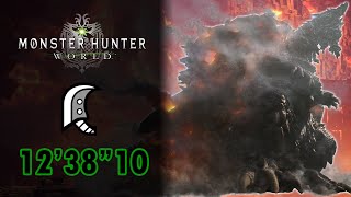 MHW  Zorah Magdaros 1238quot10 Great Sword Solo TA wiki rules [upl. by Kcirred410]