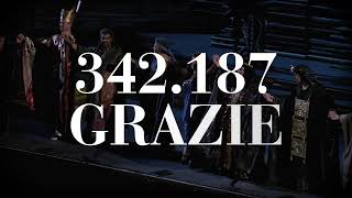 99th Arena di Verona Opera Festival 2022  342187 grazie [upl. by Naut]