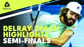 Opelka vs Millman Norrie vs Paul  Delray Beach 2022 SemiFinals Highlights [upl. by Leahey]