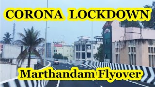 Beautiful Marthandam Flyover  Corona lockdown 2020 [upl. by Gurney]