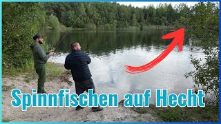 Hechtangeln am See in SachsenAnhalt – Drohnenaufnahmen  DAS FISHING [upl. by Anidan]