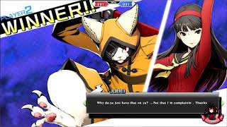 BlazBlue Cross Tag Battle  Jubeis Special Interactions as of DLC 23 [upl. by Euell]