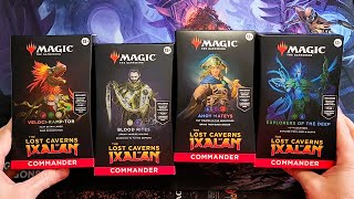 Quality Control Lost Caverns of Ixalan Commander Decks [upl. by Vernier]