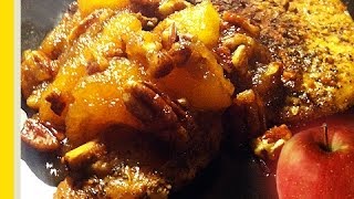 AppleGlazed Pork Chops Recipe by Food Luv Bites [upl. by Nedyah753]