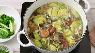 15 Minute Egg Drop Wonton Soup [upl. by Eidua]