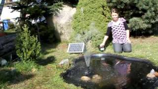 Solar Springbrunnen Set NASP3 von CLGarden [upl. by Jocko240]