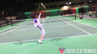 BEST EXAMPLE OF USTA 30 TENNIS SINGLES MATCH PLAY WHAT NTRP [upl. by Ardnik]