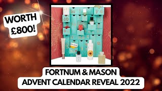 FORTNUM AND MASON ADVENT CALENDAR REVEAL 2022 [upl. by Eniahpets633]