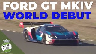 17million Ford GT MkIV makes world debut on track [upl. by Balcer327]