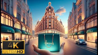 Harrods Walking Tour 4K  A Peek Inside Londons Luxury Wonderland [upl. by Gleda]