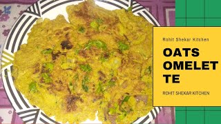 Oats Omelette  Home Made Recipe  Oats Omelette [upl. by Aurelius]