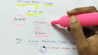 Ovarian tumors  Pathology  Handwritten notes [upl. by Mosi]