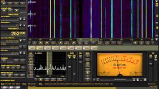 252 KHz Algeria  Longwave DX  Perseus SDR from Michigan [upl. by Vachel]