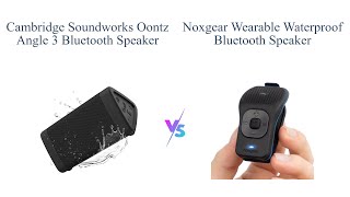 OontZ Angle 3 vs noxgear Wearable Speaker 🎵 Bluetooth Speaker Comparison [upl. by Nnel]