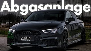 Diese Abgasanlage macht RICHTIG Spaß 🤩 Audi RS3 DAZA 89mm Exhaust [upl. by Estelle]