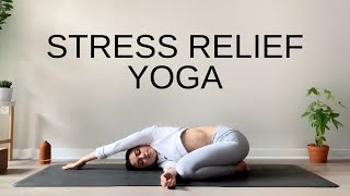 Restorative Yoga For Stress Relief  30 Minute Practice [upl. by Ynnoj]