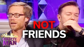 Stephen Merchant amp Ricky Gervais Aren’t Actually Friends  Full Interview  Alan Carr Chatty Man [upl. by Siuqcram]