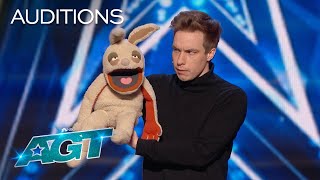 Jack Williams Surprises Judges With Amazing Ventriloquism  AGT 2022 [upl. by Aro180]