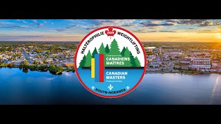 Day 1  2024 Canadian Masters Weightlifting Championship [upl. by Ahsata]