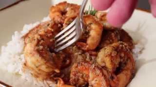 Barbecue Shrimp  New Orleans Style Garlic Pepper Shrimp Recipe [upl. by Pasol]