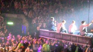 Westlife Live Liverpool Stuck Over The Crowd 18032011 [upl. by Anirehc]