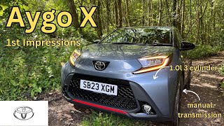 Toyota Aygo X Undercover Edition Test Drive [upl. by Attevaj699]