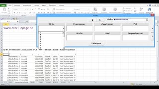 9Datenbankprogramm in Excel VBA selber erstellen So funktioniert das fertige Programm [upl. by Eceinwahs591]