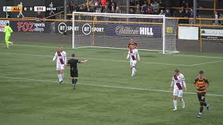 Alloa vs Stenhousemuir  William Hill League 1  17th August 2024 [upl. by Morlee]