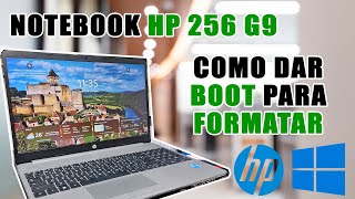 Como entrar na BIOS e dar Boot Notebook HP G9 256 [upl. by Zulaledairam535]