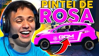 PINTEI A VIATURA DA PM de ROSA 😂 GTA RP Paulinho o LOKO [upl. by Messere]