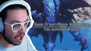 FFXIV The Sapphire Weapon GAMEPLAY REACTION [upl. by Knepper]