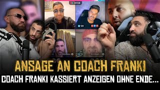 ANSAGEN AN COACH FRANKI 😱 ANZEIGEN GEHEN RAUS   SINANG STREAM HIGHLIGHTS [upl. by Enilrae]