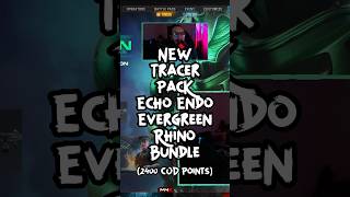 mw3 Tracer Pack Echo Endo EVERGREEN RHINO New Weapon Bundle [upl. by Atin]