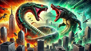 Mega Python VS Gatoroid  ACTION  HD  Full Movie in English [upl. by Leelahk935]