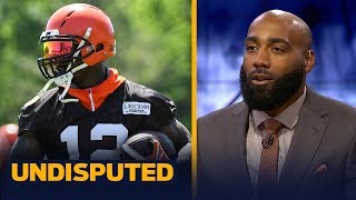 DeAngelo Hall joins Skip and Shannon to talk Patriots Josh Gordon trade  NFL  UNDISPUTED [upl. by Eniarda49]