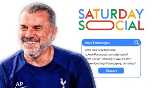 Ange Postecoglou Answers the Webs Most Searched Questions About Him  Autocomplete Challenge [upl. by Einnim]