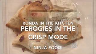 Perogies Fried in the Ninja Foodi Crisper Mode  Ronda in the Kitchen [upl. by Malarkey]