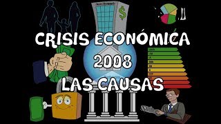 La crisis de 2008 Causas  ¿Cómo Sucedió [upl. by Asined]