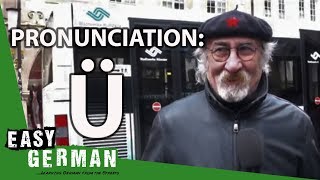 Visual Guide to German Pronunciation  Ü [upl. by Anaet938]