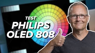 Philips OLED808 im Test Top OLEDTV mit Ambilight und tollen Extras [upl. by Kilbride741]