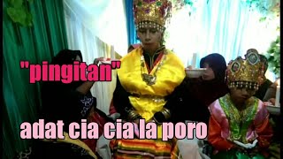 Acara pingitan adat butonadat buton cia cia la poro [upl. by Nilekcaj123]