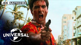 Scarface  Dont Bring a Chainsaw to a Gunfight Scene in 4K HDR [upl. by Ecnaralc]