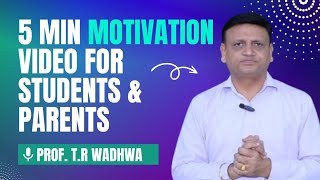 Motivation for students amp Parents  English By Wadhwa Sir [upl. by Shurwood]