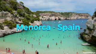 Menorca Spain and its pristine beaches [upl. by Bernt523]