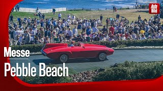 Concours dElegance 2024  Autotreffen in Pebble Beach  Rundgang mit Jonas Uhlig [upl. by Mollie]